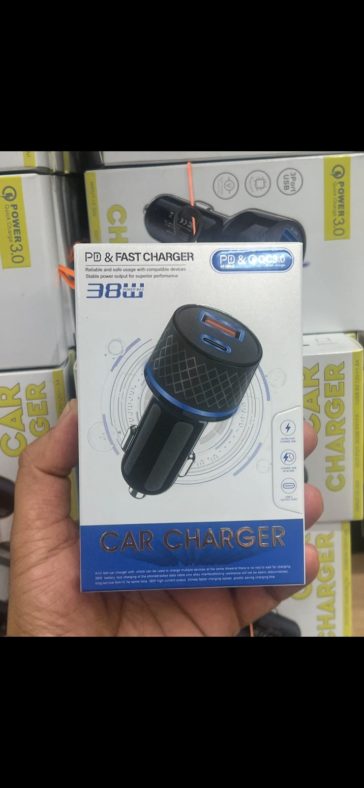 Car dock 38 watt